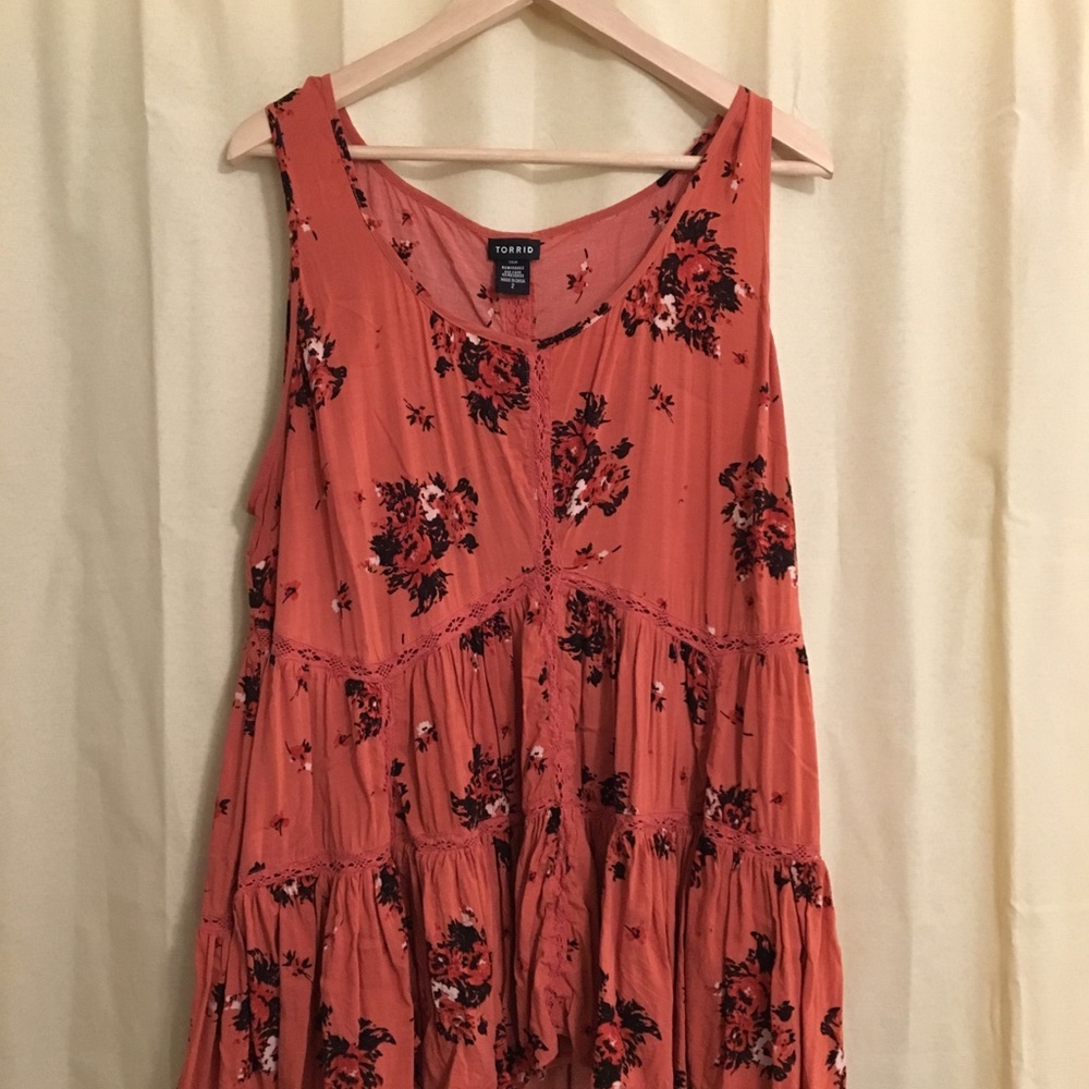 Baby doll flowy tank